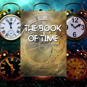 The Book Of Time - Printable Puzzle Escape Room Game
