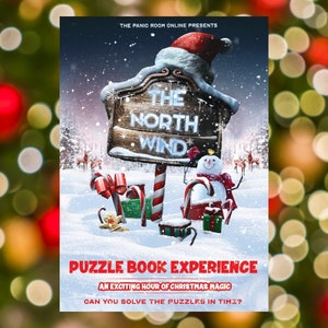 The North Wind - Weihnachten Escape Room Puzzle Buch zum Ausdrucken