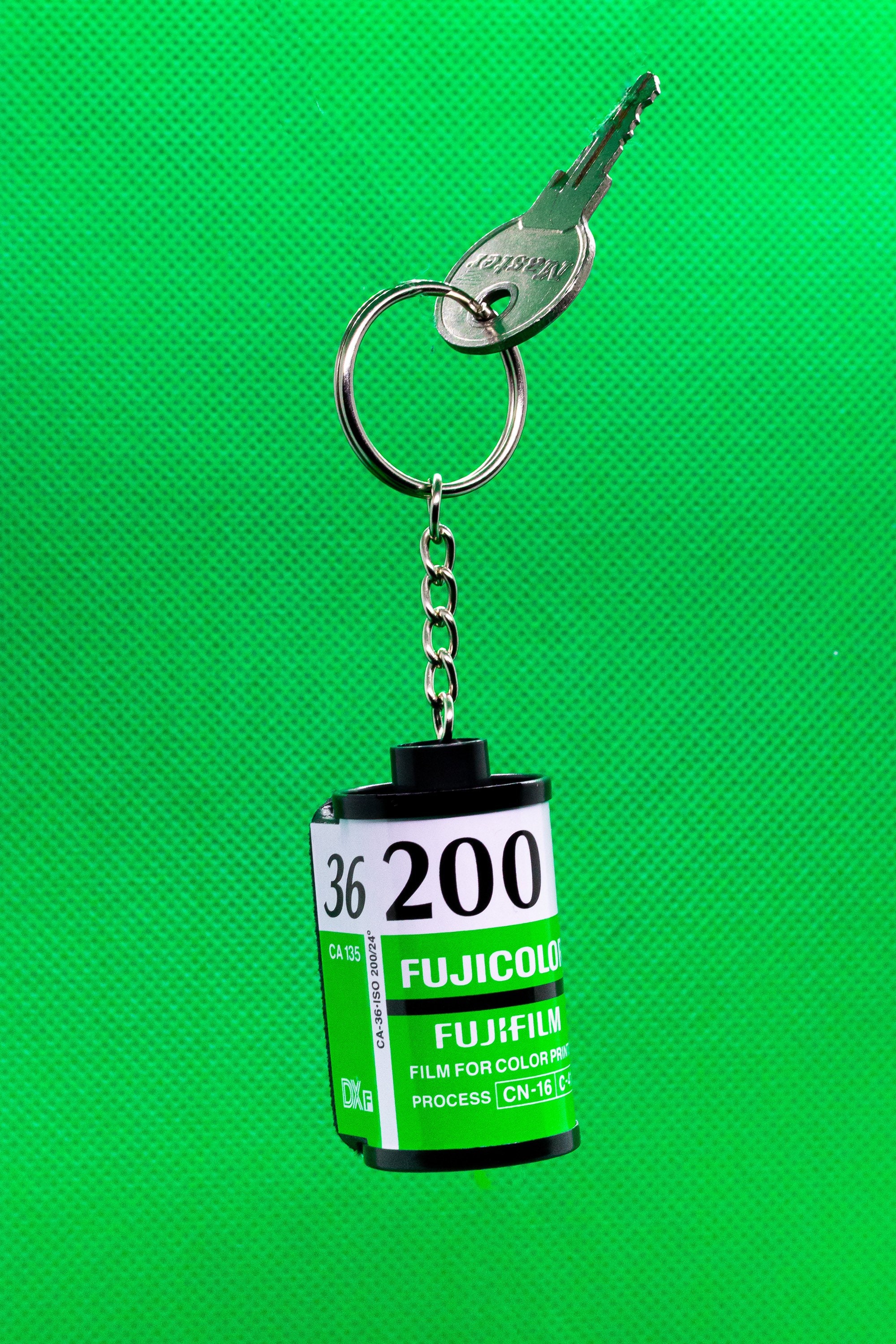 35mm Film Canister Keychain Fujicolor 200 Film Roll Etsy
