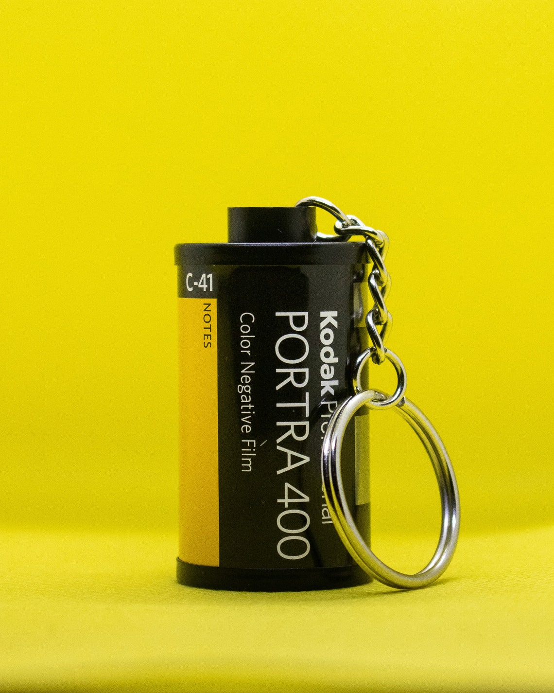 35mm Film Canister Keychain Kodak Portra 400 Film Roll Etsy