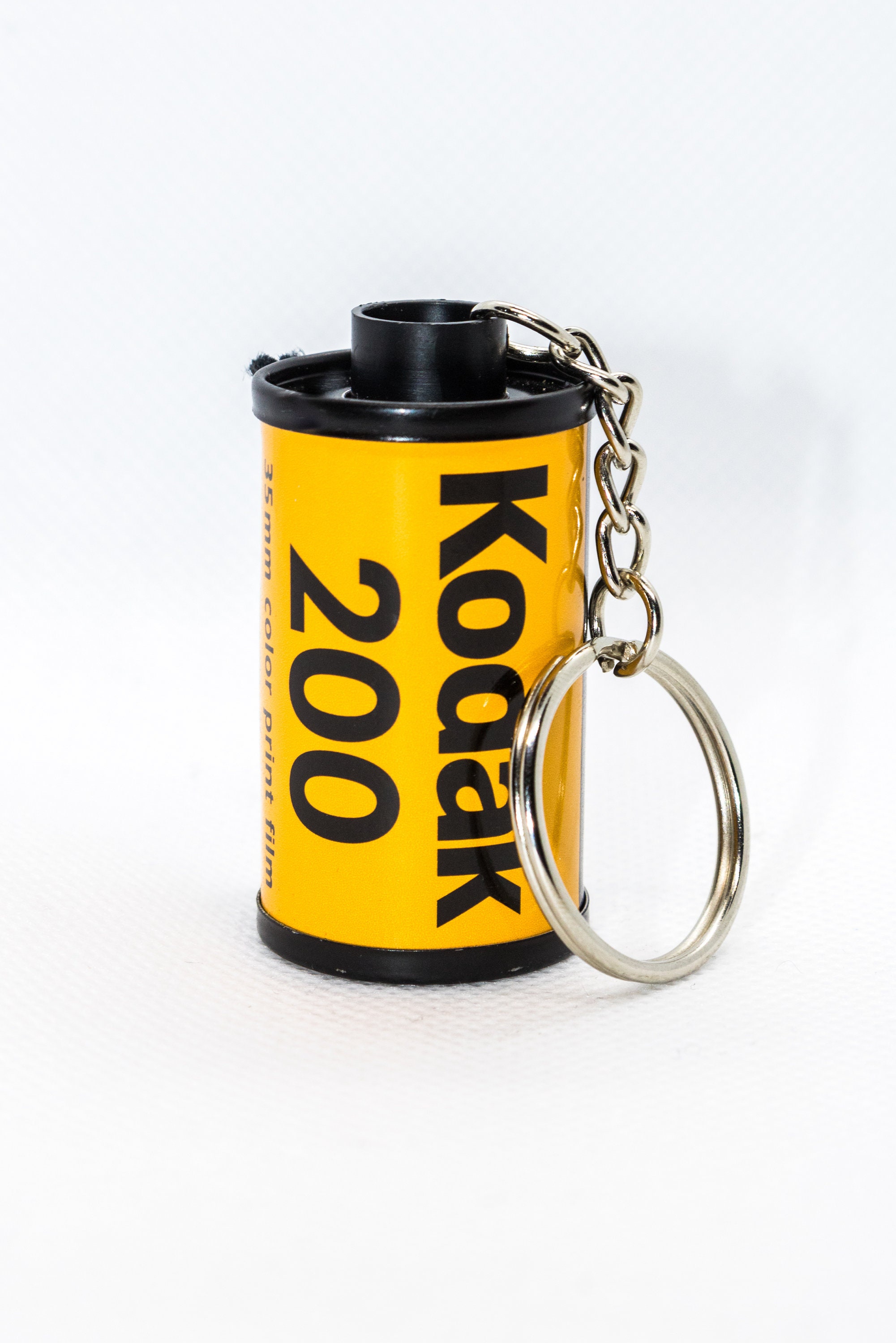 35mm Film Canister Keychain Kodak Gold 200 Etsy