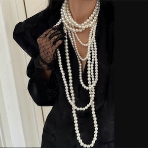 Chanel pearl necklace - Etsy 日本