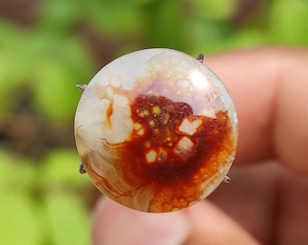 FIRE AGATE - Mexican Fire Agate copper fire rare fire agate loose stone for jewellery making