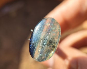 KYANITE Crystal Cabochon - Blue Kyanite cabochon - Kyanite loose cabochon - healing crystals - radiant gem - kyanite pendant