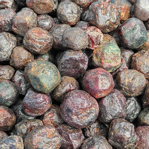 Raw Garnet Chunks - Red Garnet Stone - Raw Garnet Loose Stone - Large Garnet Stone - Red Garnet Tumbled stone raw - Raw garnet Crystal