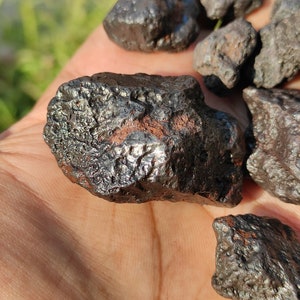 Campo Del Cielo Meteorite Iron nickel meteorite nuggets Stone from space mystic meteorite ore metaphysical crystal shooting stars image 4