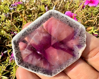 レア✨レッドファントム入り アメシスト クラスター 希少なレッドファントムアメジストクラスター - Etsy 日本