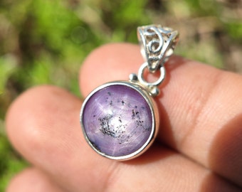 RUBY - Star ruby Pendant - natural star ruby crystal - flashy star ruby - star ruby - corundum crystal family