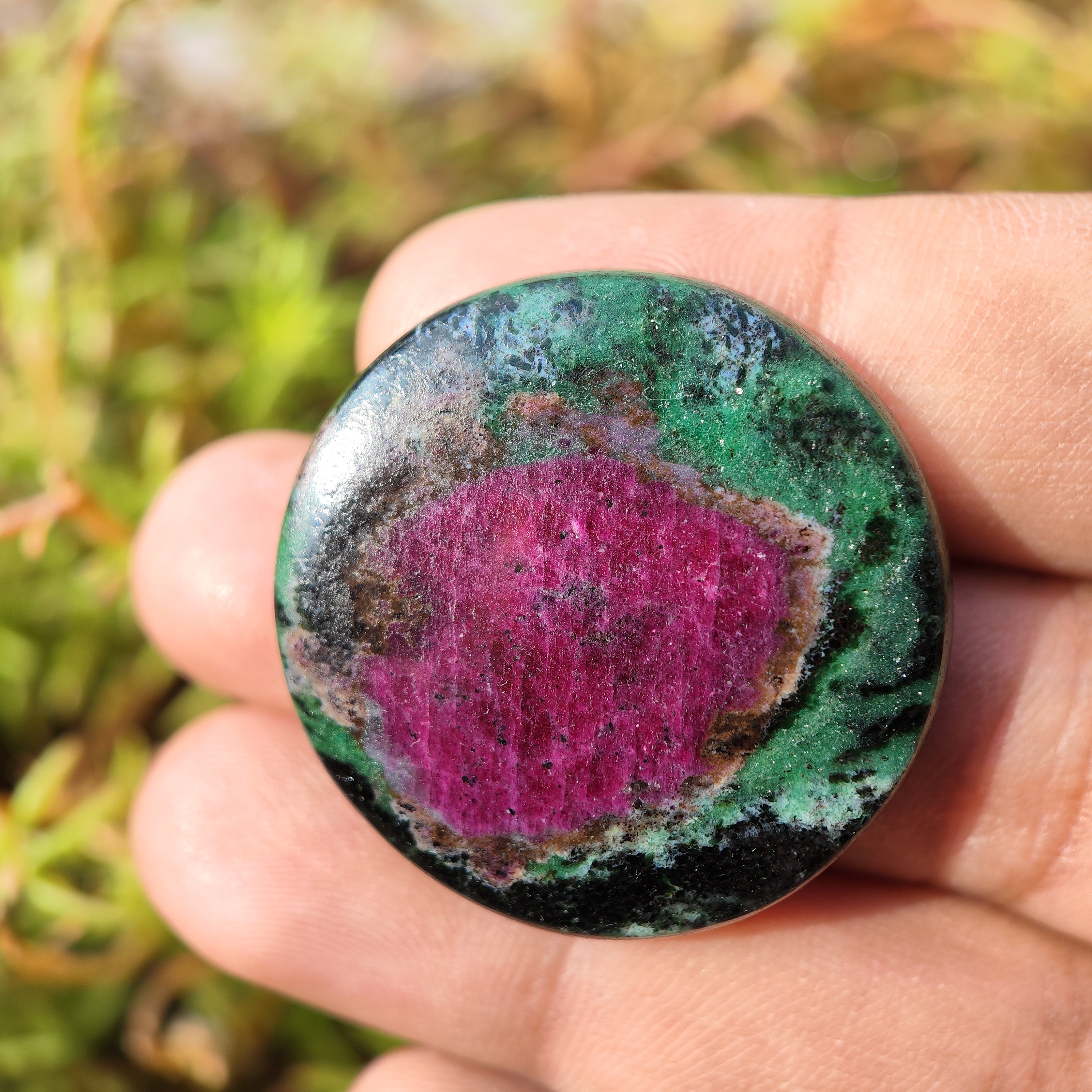 RUBY ZOISITE Ruby Zoisite Cabochon Ruby Zoisite Crystal Ruby Fuchsite Healing Crystal Ruby Zoisite Pendant Etsy Canada