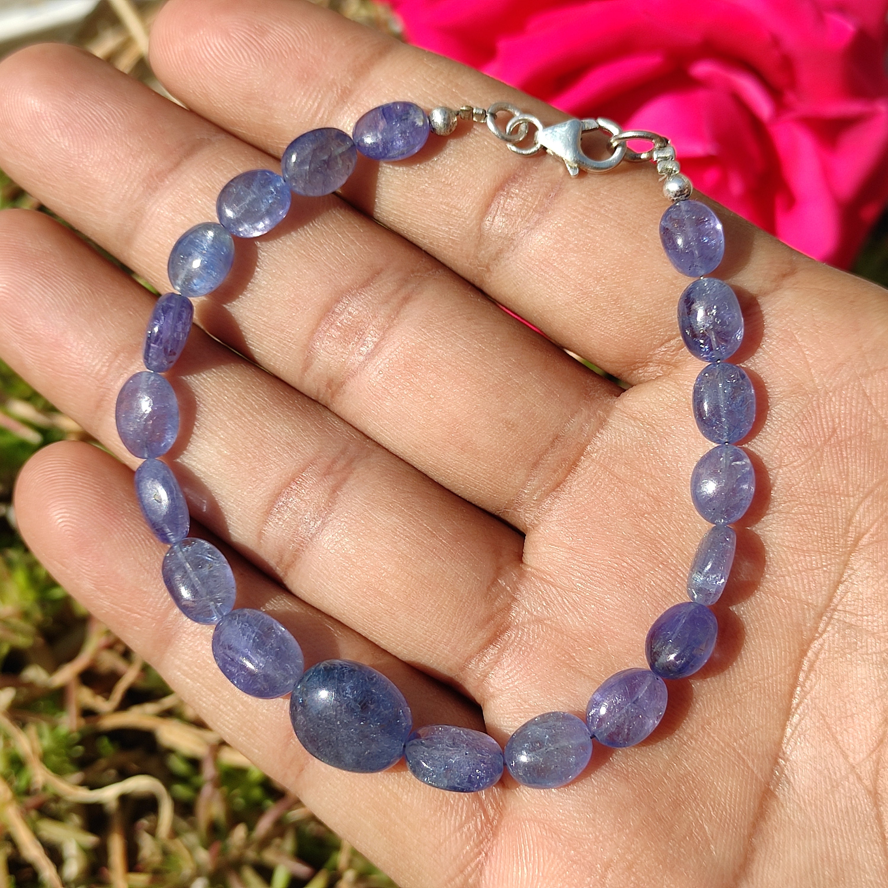 Tanzanite crystal bracelet deals