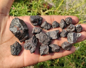 Campo Del Cielo Meteorite - Iron nickel meteorite nuggets - Stone from space - mystic meteorite ore - metaphysical crystal - shooting stars