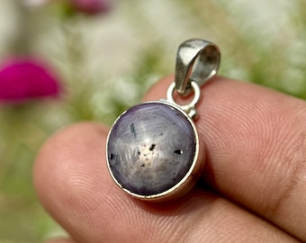 RUBY - Star ruby Pendant - natural star ruby crystal - flashy star ruby - star ruby - corundum crystal family