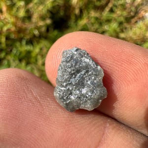 Diamante en bruto - Diamante africano natural - Diamante extraído de la tierra certificado - Trozos de diamante en bruto - Piedra de alta vibración - Diamante natural