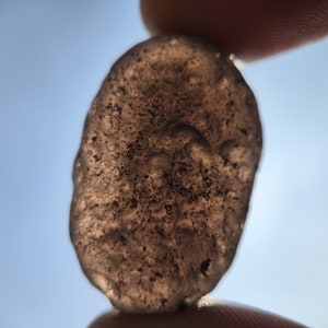 COLOMBIANITE, Cintamani Stone, Raw Crystal - Oval - Obsidian, Tektite, Metaphysical, Rare Healing Crystals and Stones