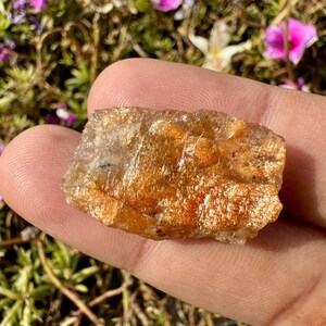 SUNSTONE Raw Crystal - Sparkling shiller sunstone - karur kangayam - healing crystal - wire wrapping - sunstone rough - home decor - charms image 6