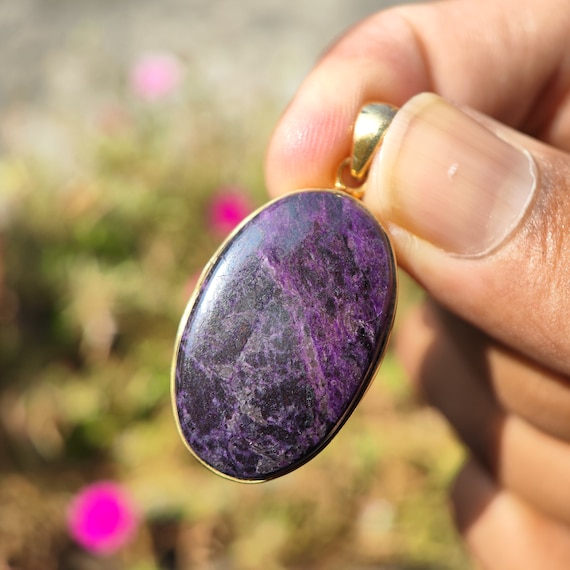 Sugilite necklace best sale
