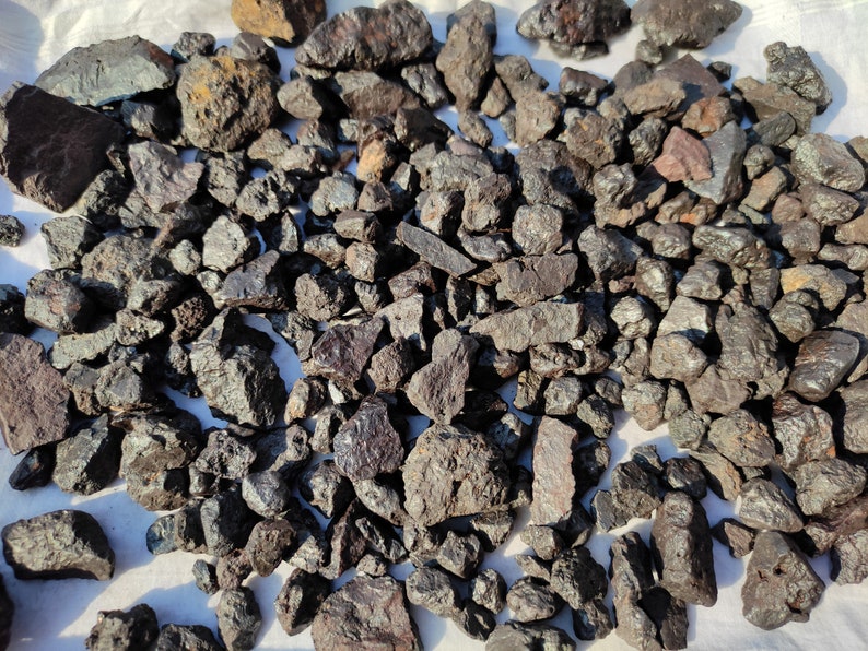 Campo Del Cielo Meteorite Iron nickel meteorite nuggets Stone from space mystic meteorite ore metaphysical crystal shooting stars image 7