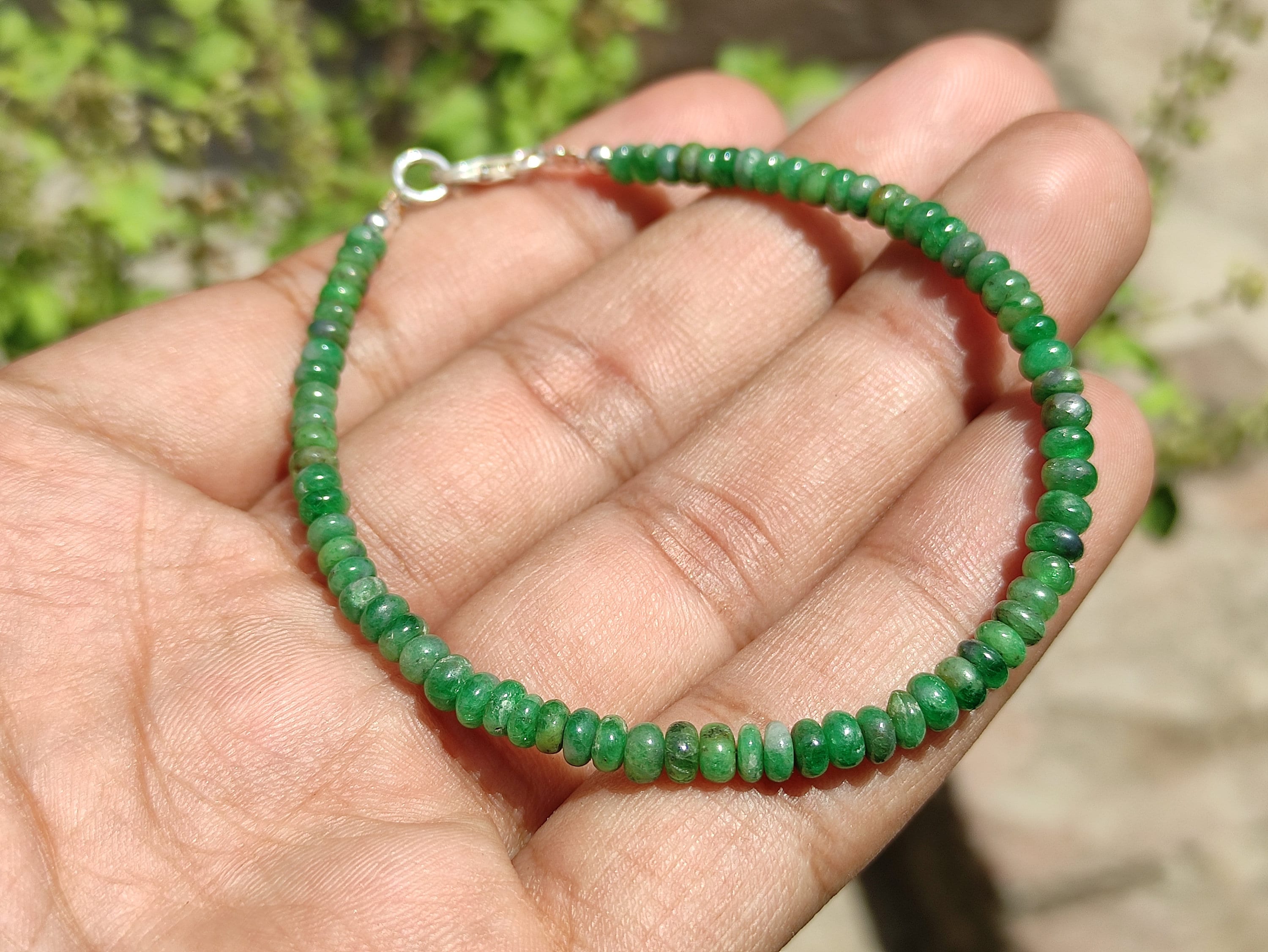 Green garnet best sale bracelet