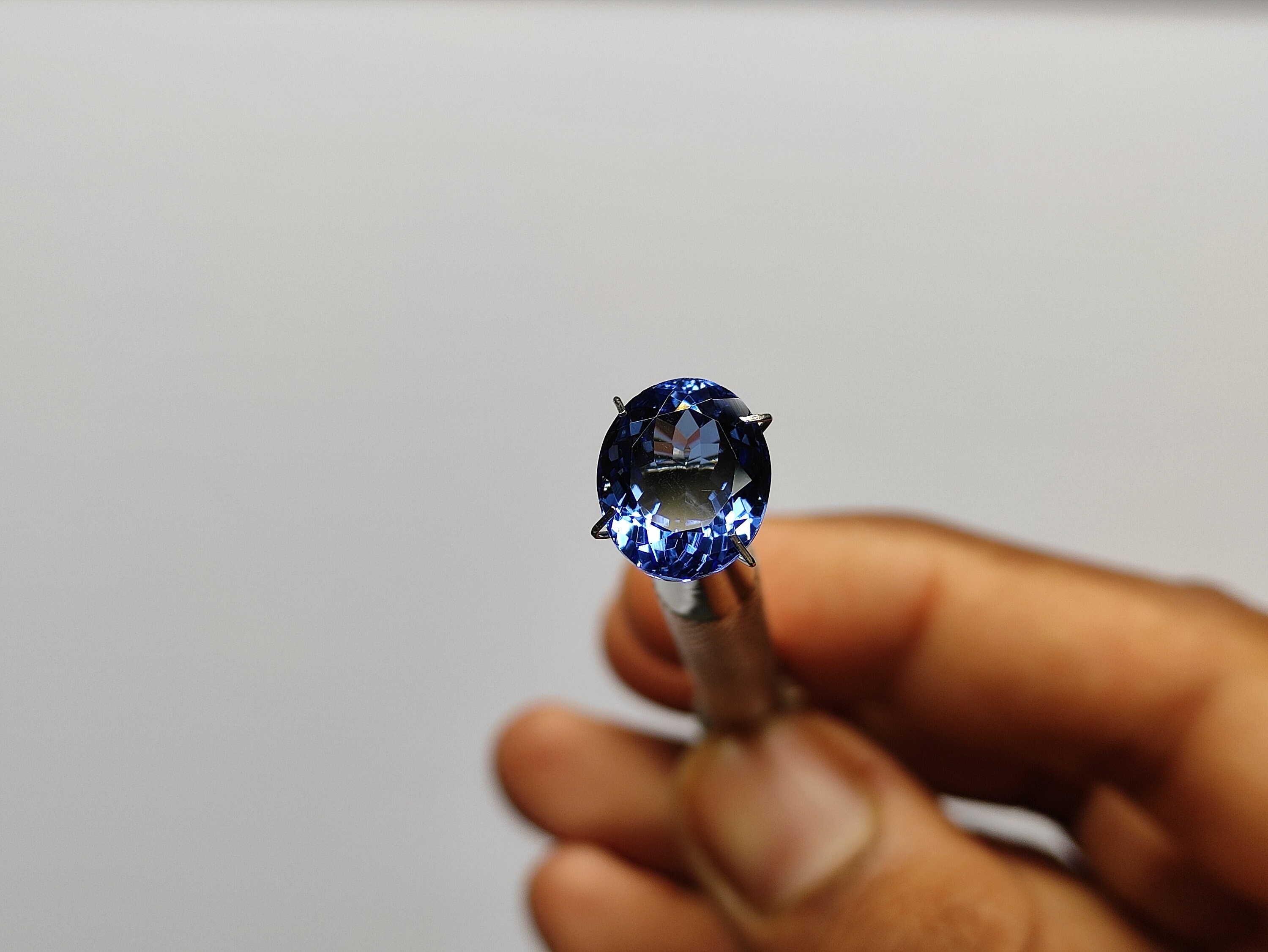 MAXIXE ブルー ベリル - 天然 VVS ブルー ベリル ファセット ジェム