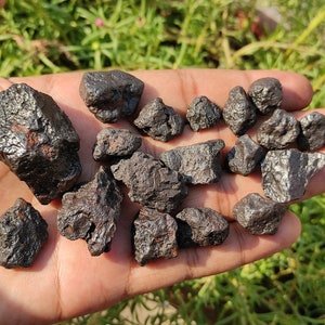 Campo Del Cielo Meteorite Iron nickel meteorite nuggets Stone from space mystic meteorite ore metaphysical crystal shooting stars image 5