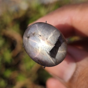 Star SAPPHIRE - Vivid Color Star Sapphire - natural star sapphire crystal - jewellery making supply - patterned star sapphire - corundum