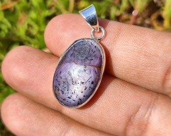 RUBY - Star ruby Pendant - natural star ruby crystal - flashy star ruby - star ruby - corundum crystal family