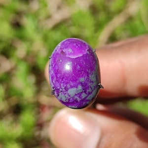 SUGILITE CABOCHON - Sugilite Crystal Stone - Sugilite cabochon - sugilite crystal cabochon - sugilite necklace - sugilite pendant