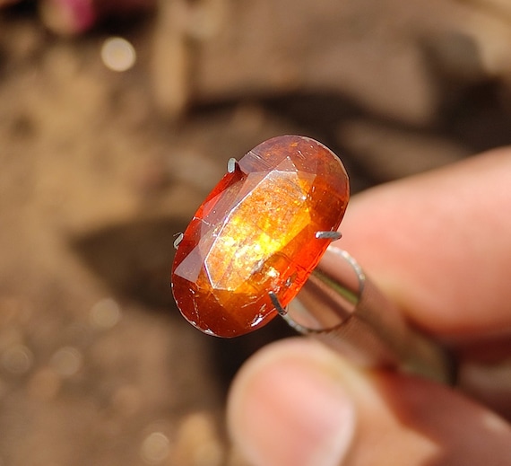 Orange kyanite jewelry discount