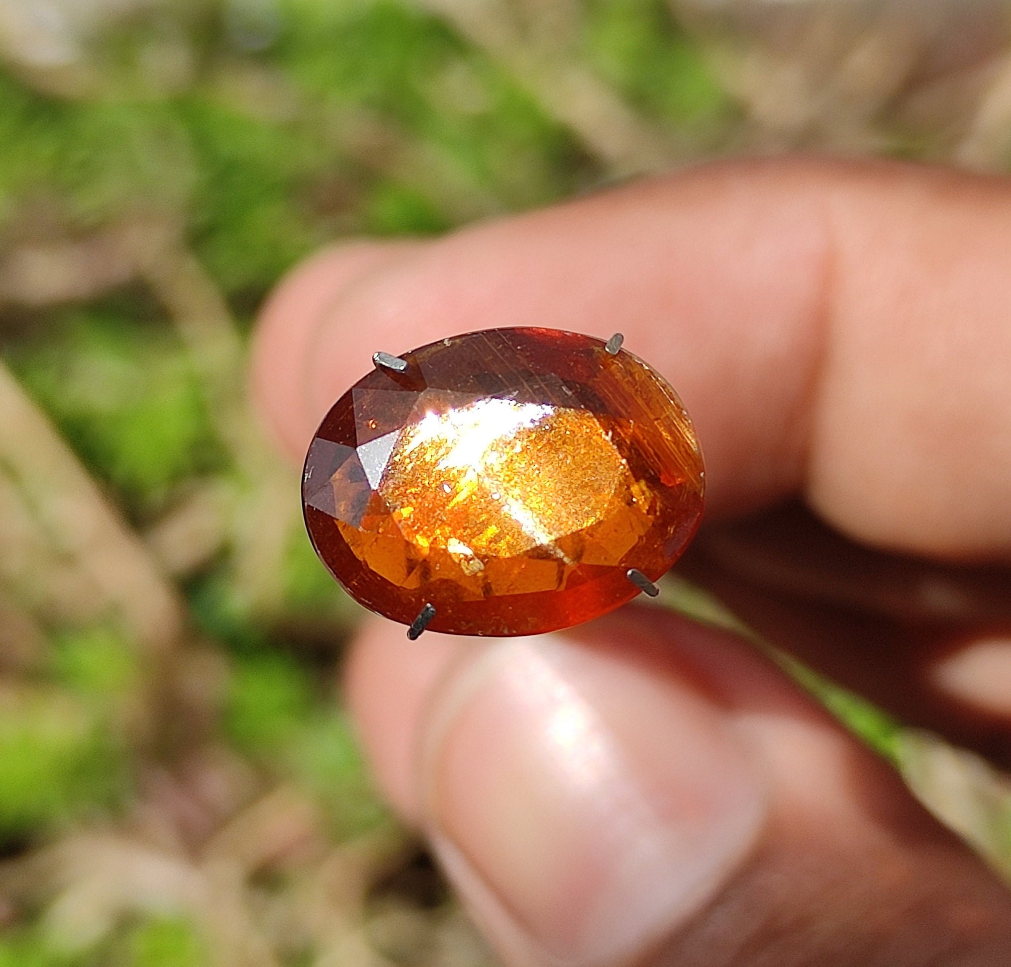 Orange KYANITE Crystal Rare Orange 