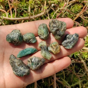 SERPENTINE Raw Crystal Minerals - Raw Green serpentine crystals - wire wrappable serpentine crystals, healing crystals - house warming gift