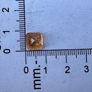 Imperial Topaz Cut - Natural Imperial Topaz Crystal - Golden Topaz - topaz crystal - healing crystal - imperial topaz pendant - ring image 2