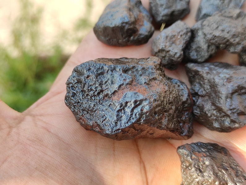 Campo Del Cielo Meteorite Iron nickel meteorite nuggets Stone from space mystic meteorite ore metaphysical crystal shooting stars image 8