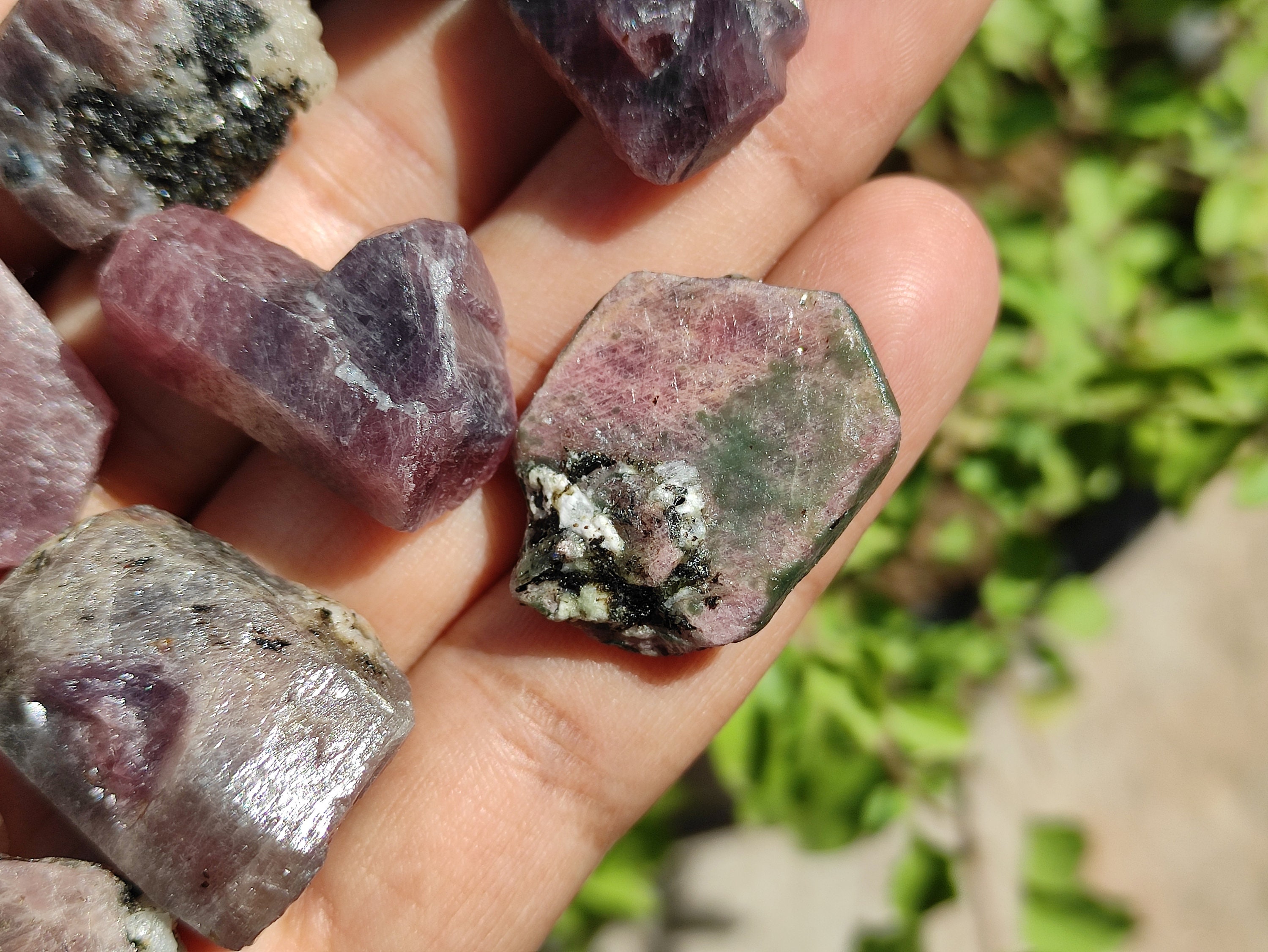 CORUNDUM SAPPHIRE Rough Sapphire Crystals From Madagascar Etsy