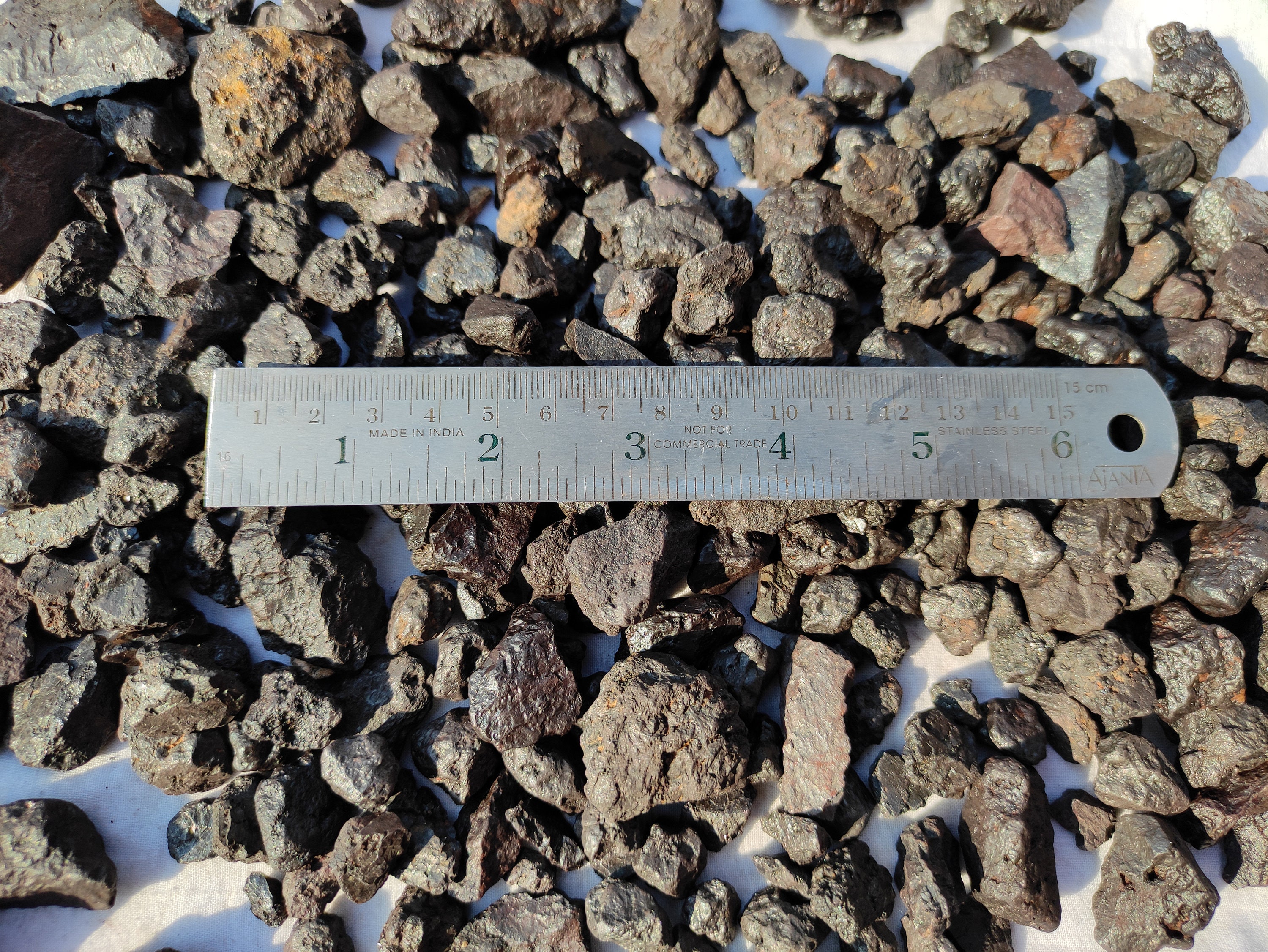 Real Campo Del Cielo Meteorite Rock – Nickel-Iron, Unpolished Natural Specimen (Argentina)