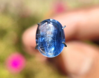 KYANITE Crystal - Green blue Kyanite Cabochon Crystal - Kyanite loose cabochon - healing crystals - kyanite pendant