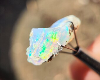 OPAL Raw Crystal - Natural Ethiopian opal Raw Crystal - etiopian opal matrix opal - ethiopian opal cabochon - healing crystal