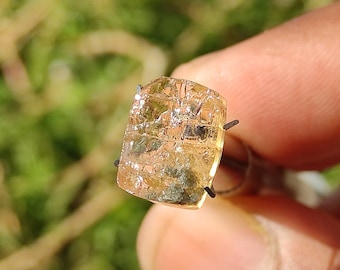 Imperial Topaz Cabochon - Natural Imperial Topaz Crystal - Golden Topaz - topaz crystal - healing crystal - imperial topaz pendant - ring