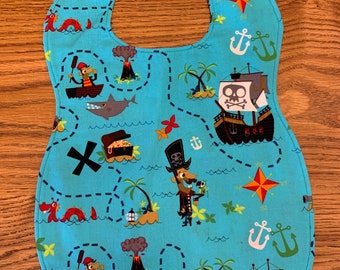 Baby Master of the High Seas Pirate Duck Bib Gift Set