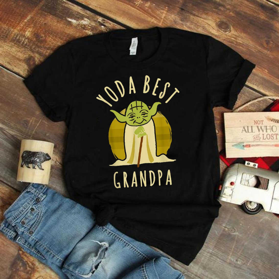 yoda best grandpa shirt