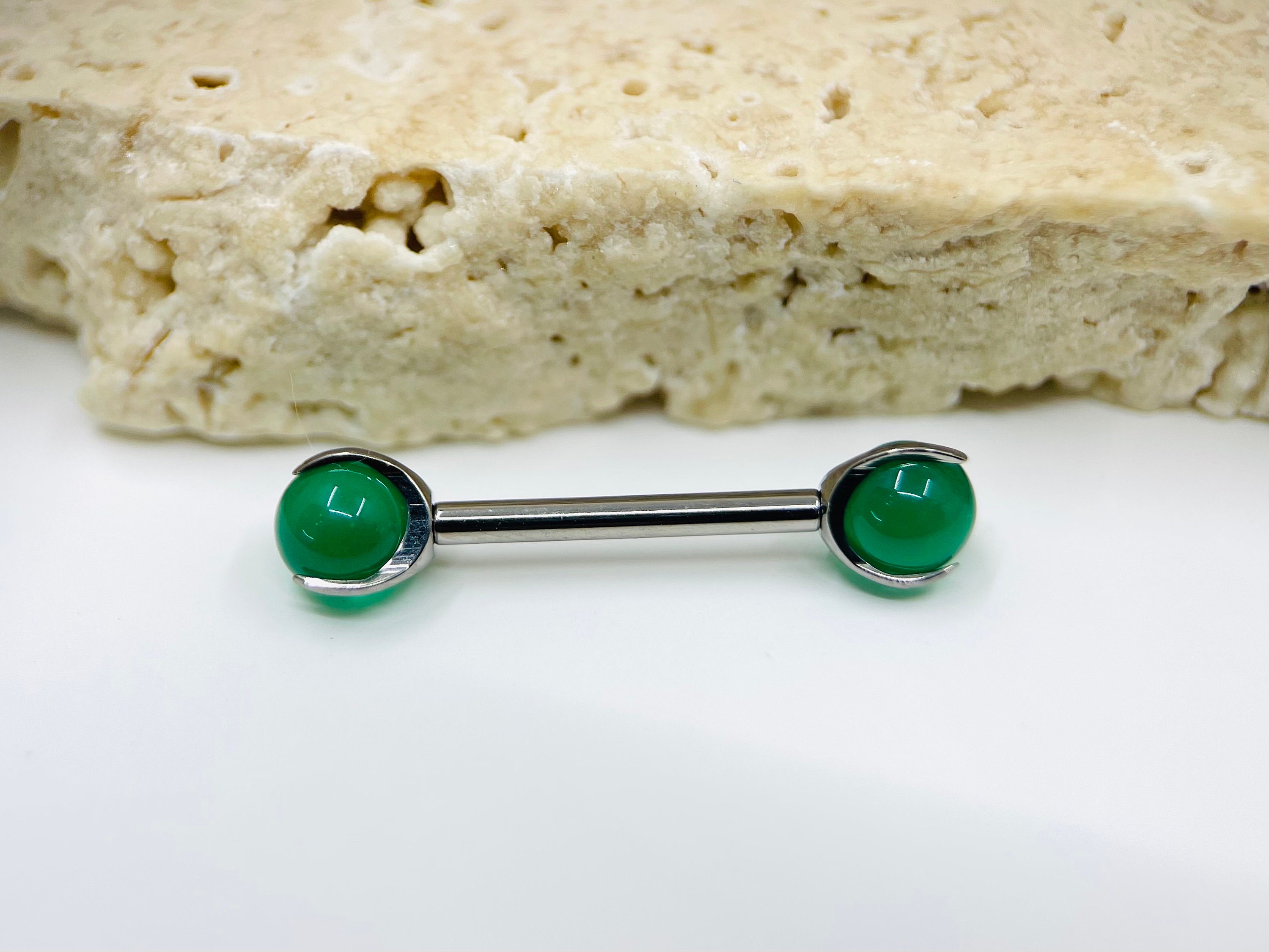 Jade 2024 nipple rings