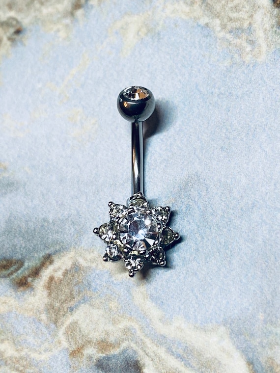 Real metal belly button rings deals