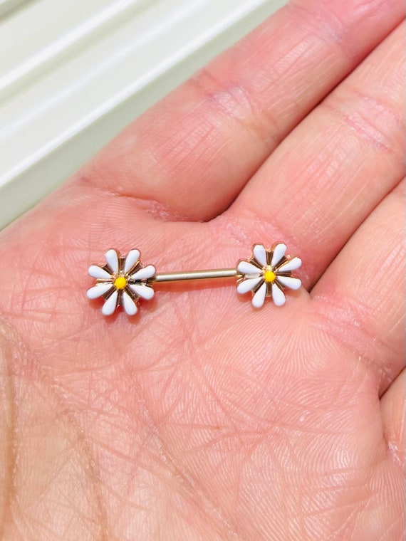 Daisy nipple rings deals