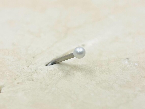 Perle Nasenstecker Kultiviert 2mm Pearl 22g (0.6mm) 925 ... - DE