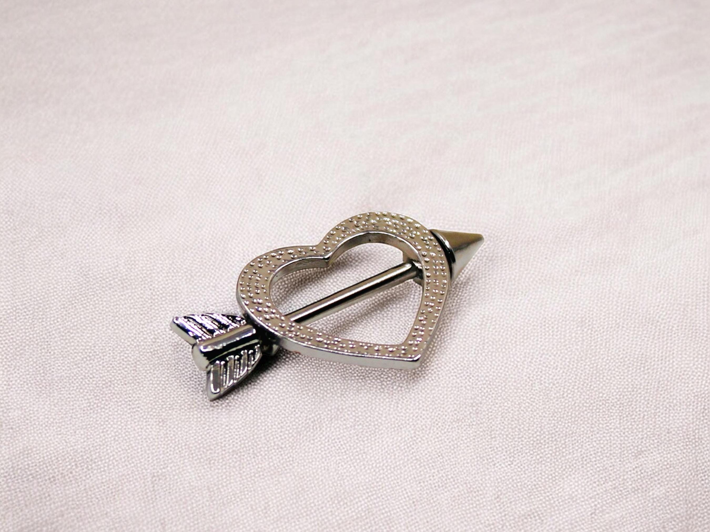 アクセサリー enasoluna Cupid pierced Cupid Piercing DPE156 trend in surgical steel - Anartxy