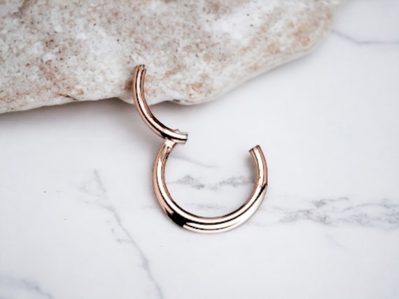 Paula & Fritz® - Fake Hoop Ring Rotondo Pieghevole Universale In - Foto 2