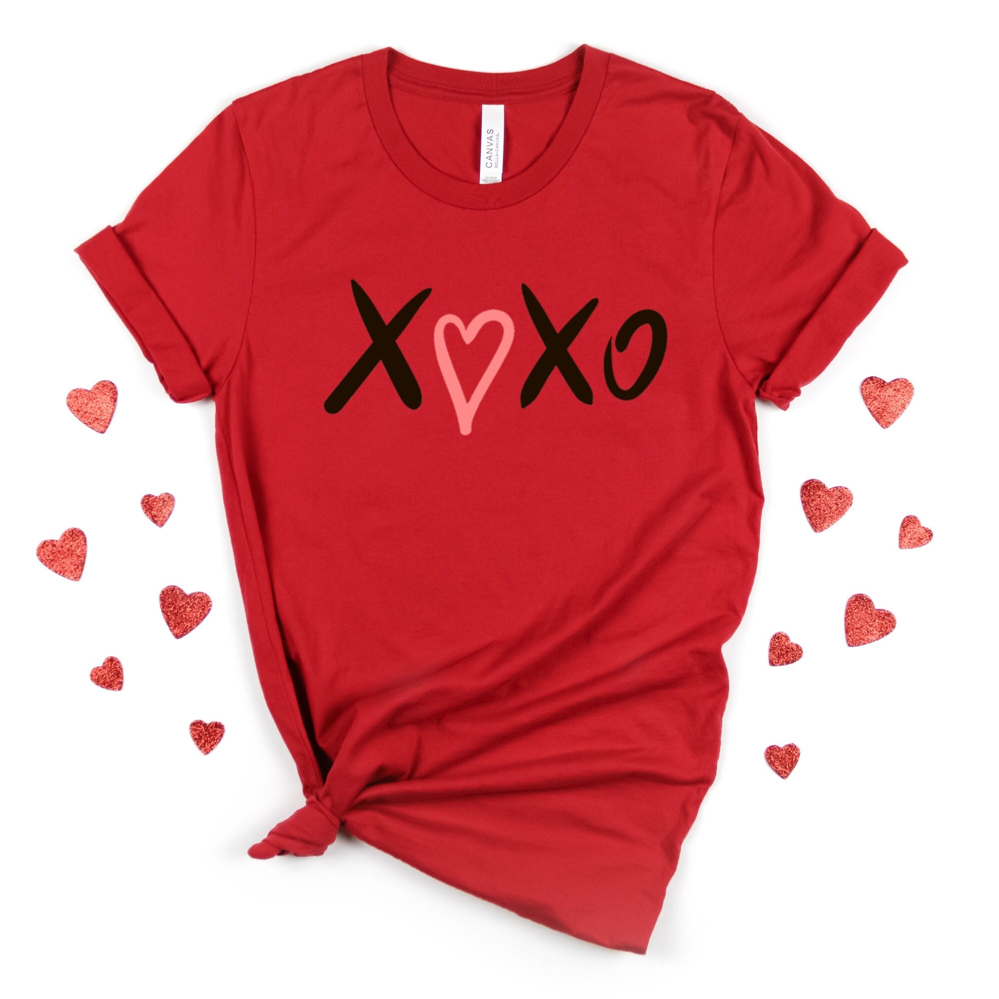 Love shirt Valentines Shirt Women Valentines Day Shirt for Women XOXO T-Shirt Hugs and Kisses Valentines Sweater XOXO Shirt XOXO Tee