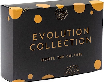 Tarjetas de notas de la colección Evolución