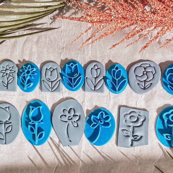 Polymer Clay Stamps Etsy