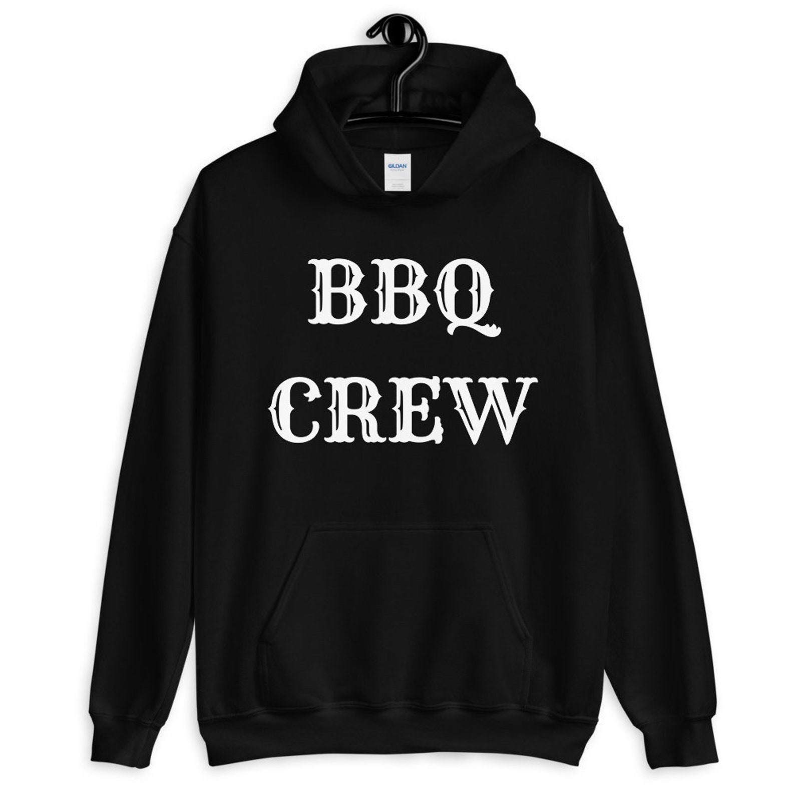 BBQ Crew Unisex Hoodie BBQ Crew Sweatshirt Barbecue Hoodie Etsy