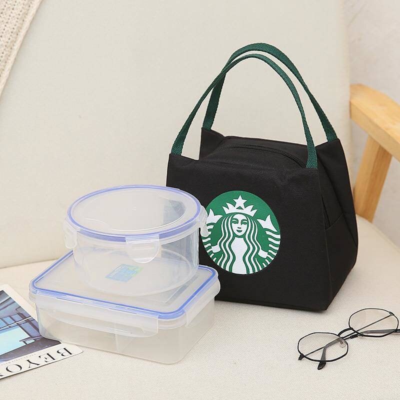 Starbucks Double Layer Insulated Lunch Box 304SUS Lightweight Large  Capacity